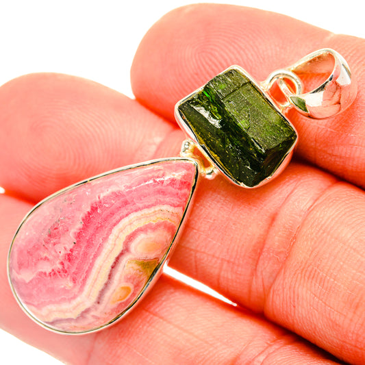 Rhodochrosite Pendants handcrafted by Ana Silver Co - PD30611