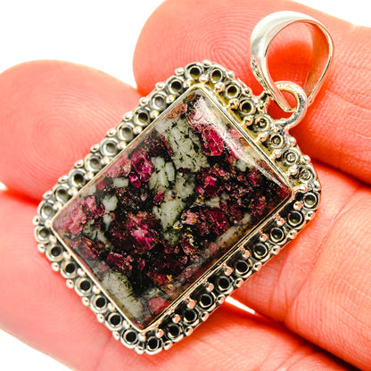 Russian Eudialyte Pendants handcrafted by Ana Silver Co - PD30612