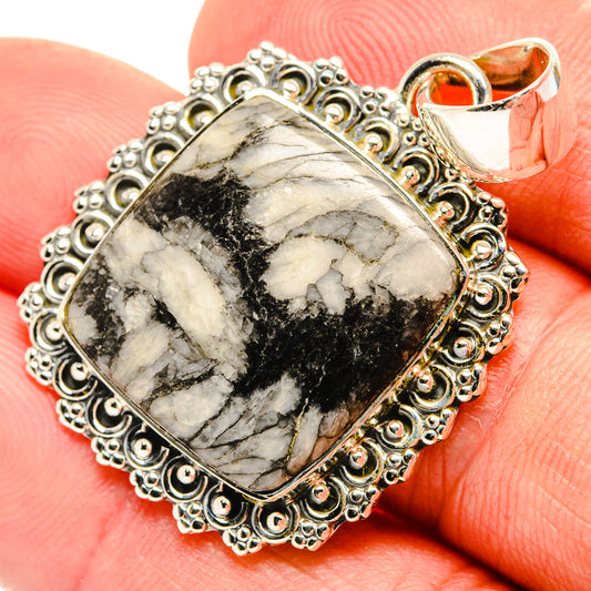 Pinolith Jasper Pendants handcrafted by Ana Silver Co - PD30615