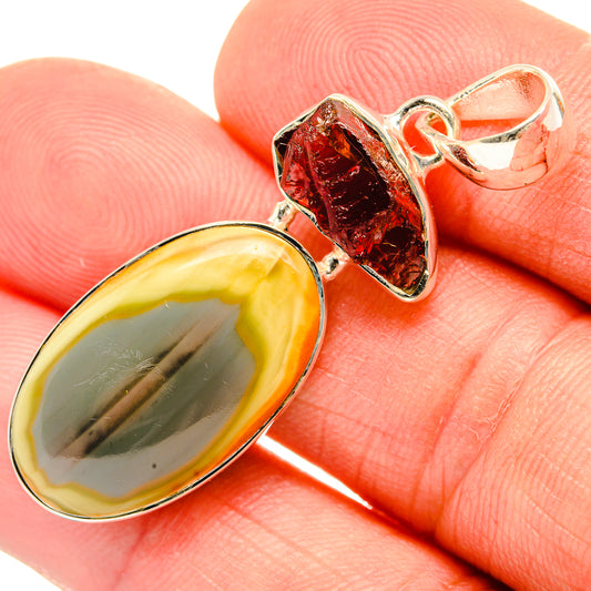 Imperial Jasper Pendants handcrafted by Ana Silver Co - PD30617