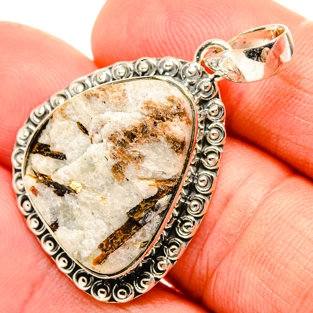 Astrophyllite Pendants handcrafted by Ana Silver Co - PD30623