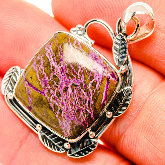 Stichtite Pendants handcrafted by Ana Silver Co - PD30630