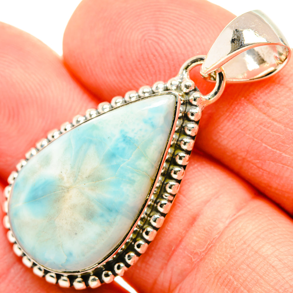 Larimar Pendants handcrafted by Ana Silver Co - PD30632