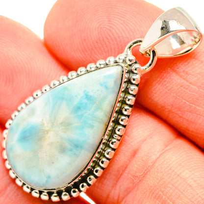 Larimar Pendants handcrafted by Ana Silver Co - PD30632