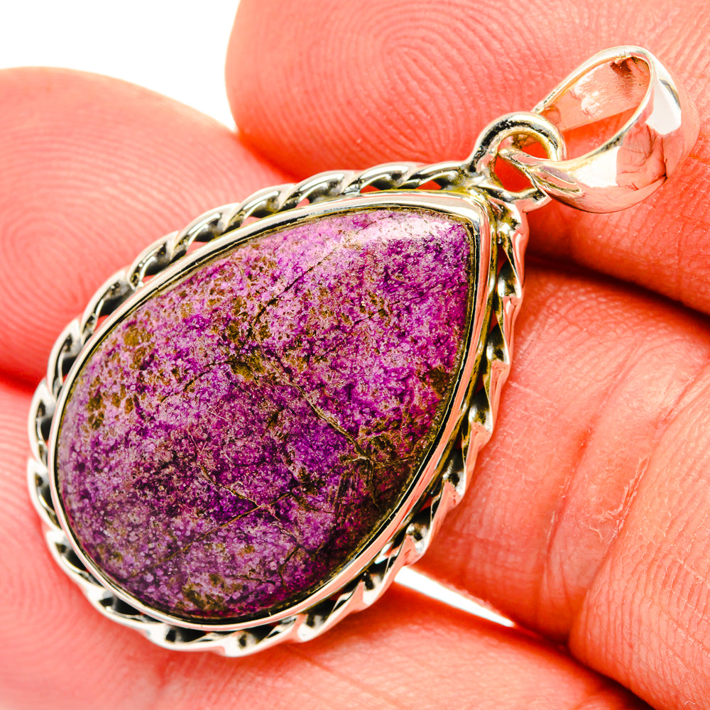 Stichtite Pendants handcrafted by Ana Silver Co - PD30637