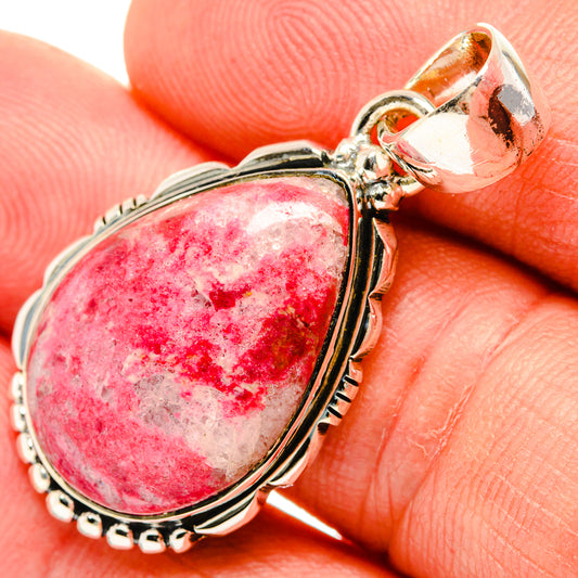 Thulite Pendants handcrafted by Ana Silver Co - PD30640