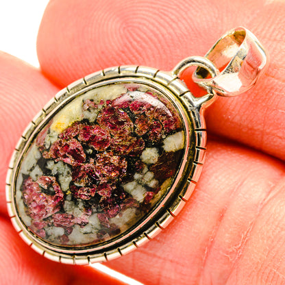 Russian Eudialyte Pendants handcrafted by Ana Silver Co - PD30646