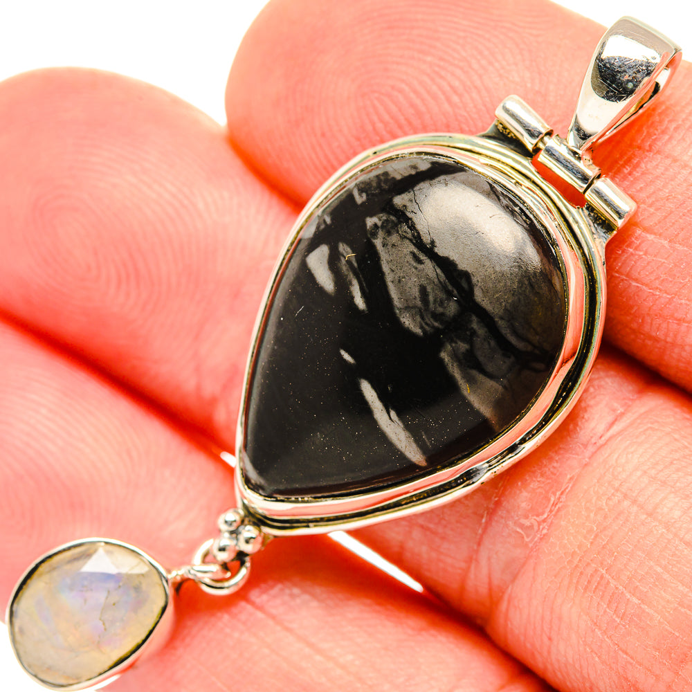 Picasso Jasper Pendants handcrafted by Ana Silver Co - PD30669