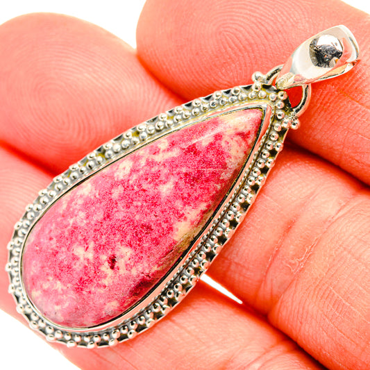 Thulite Pendants handcrafted by Ana Silver Co - PD30676