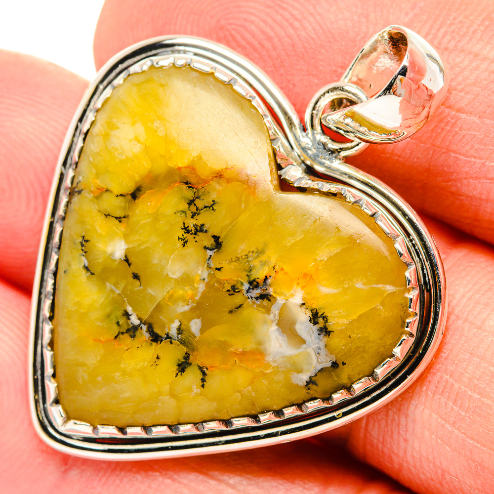 Lemon Jasper Pendants handcrafted by Ana Silver Co - PD30682