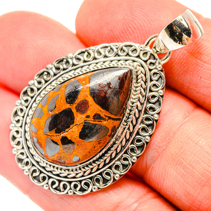 Bauxite Pendants handcrafted by Ana Silver Co - PD30686