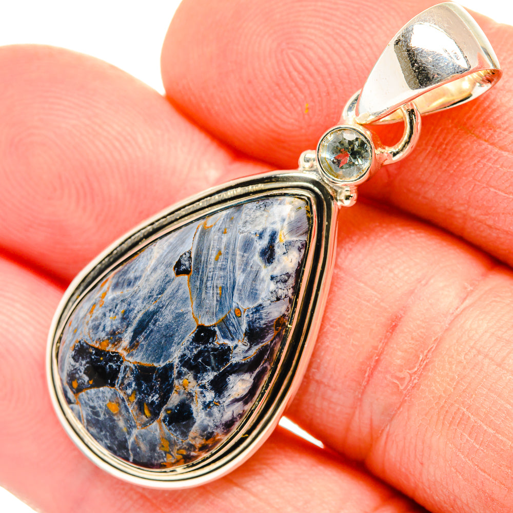 Pietersite Pendants handcrafted by Ana Silver Co - PD30702