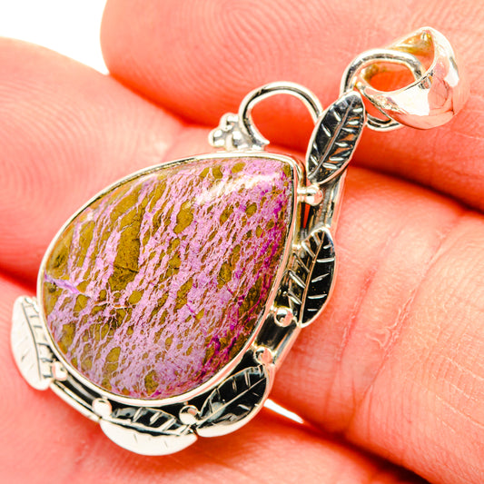 Stichtite Pendants handcrafted by Ana Silver Co - PD30704