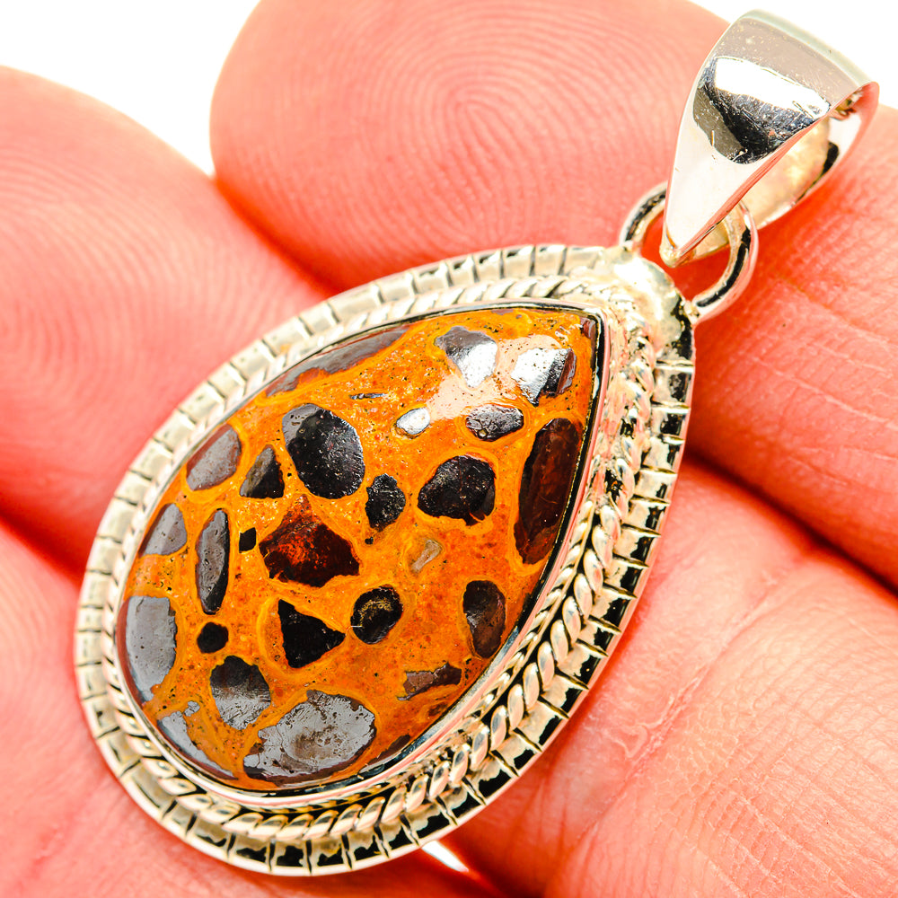 Bauxite Pendants handcrafted by Ana Silver Co - PD30705
