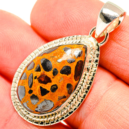 Bauxite Pendants handcrafted by Ana Silver Co - PD30705