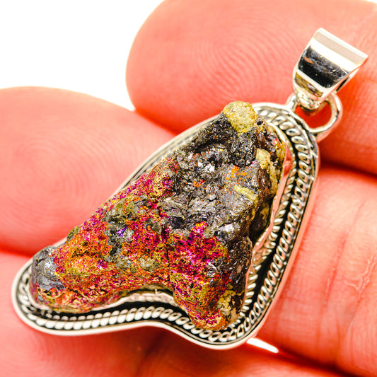 Titanium Druzy Pendants handcrafted by Ana Silver Co - PD30713
