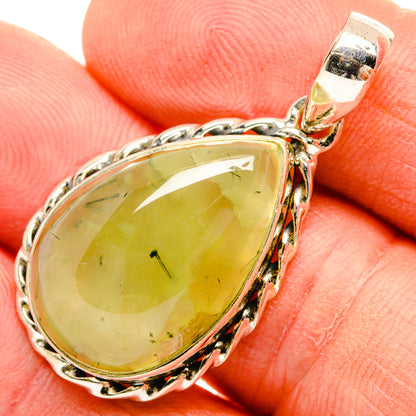 Prehnite Pendants handcrafted by Ana Silver Co - PD30717