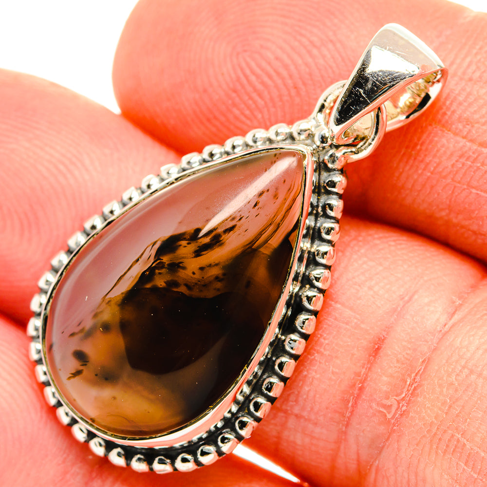 Montana Agate Pendants handcrafted by Ana Silver Co - PD30718