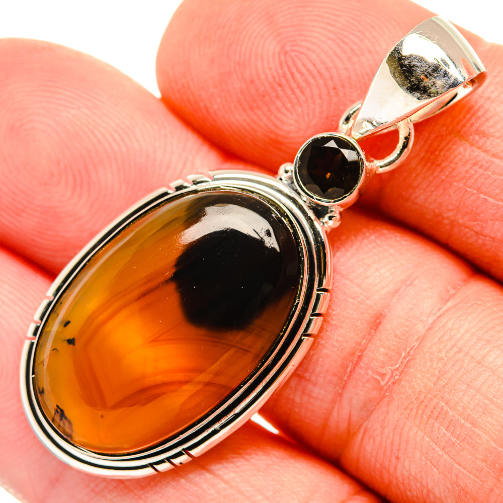 Montana Agate Pendants handcrafted by Ana Silver Co - PD30719
