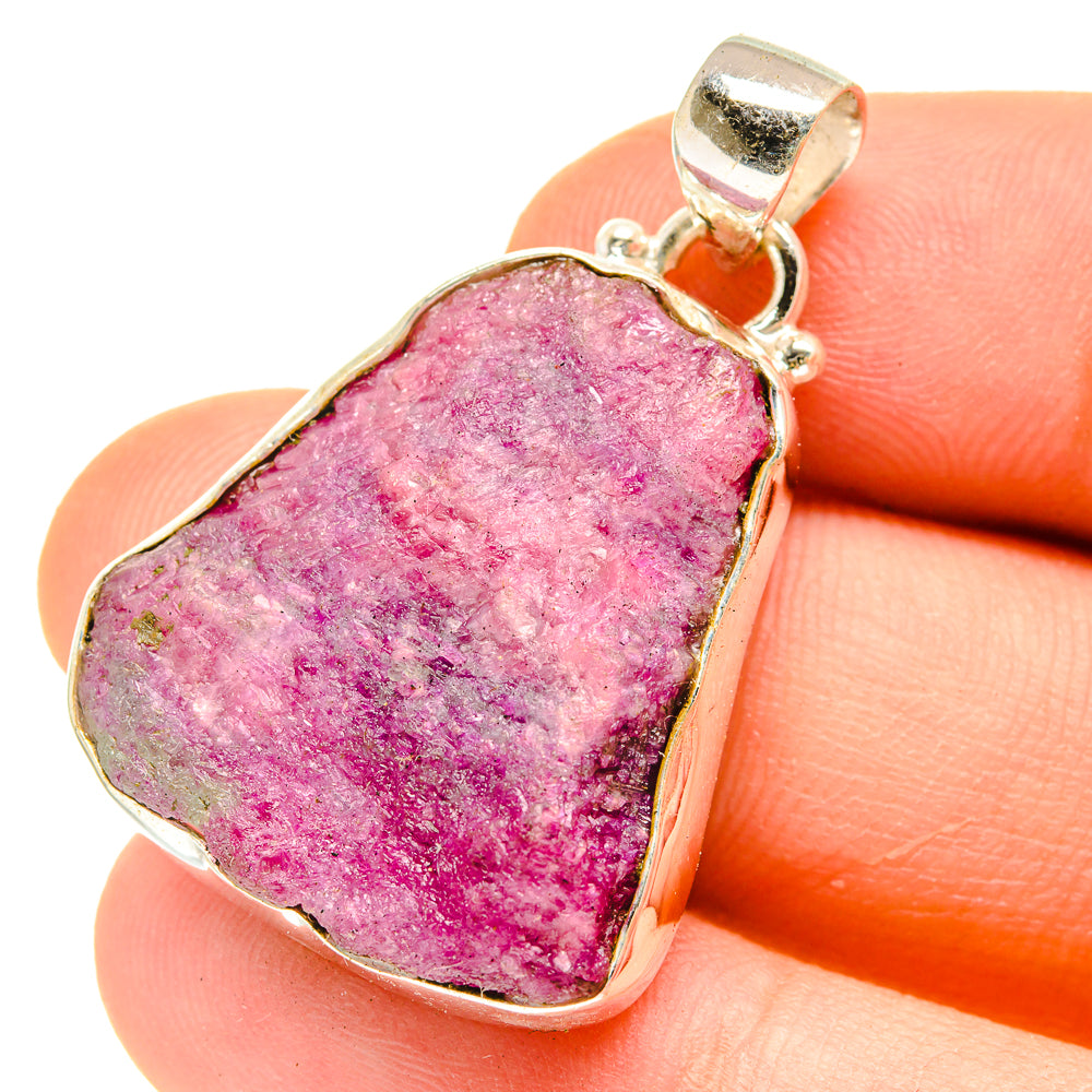 Pink Tourmaline Pendants handcrafted by Ana Silver Co - PD3072