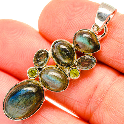 Labradorite Pendants handcrafted by Ana Silver Co - PD30720