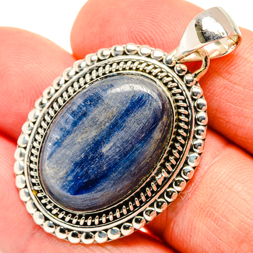 Kyanite Pendants handcrafted by Ana Silver Co - PD30725
