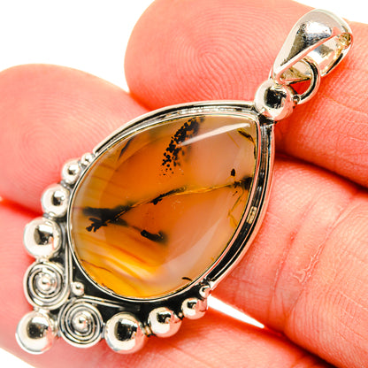 Montana Agate Pendants handcrafted by Ana Silver Co - PD30729