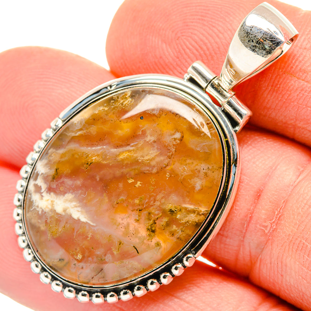 Montana Agate Pendants handcrafted by Ana Silver Co - PD30732