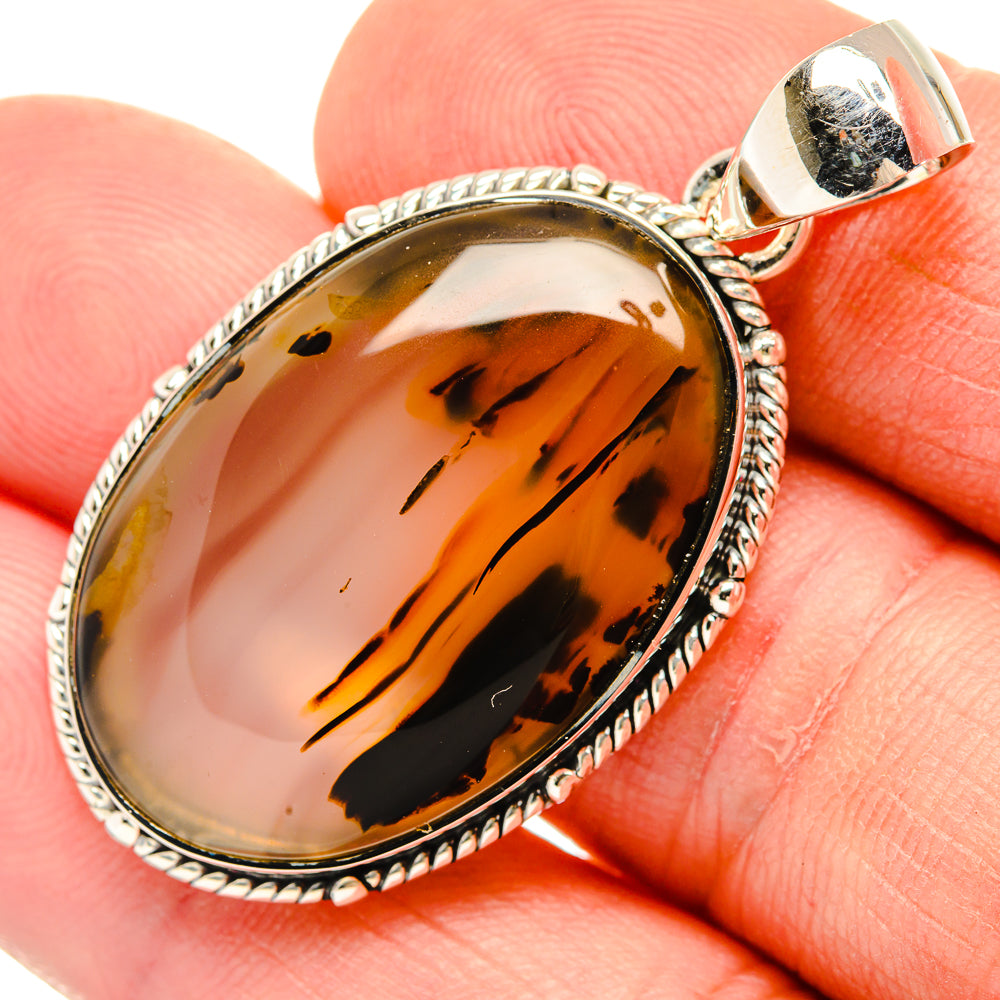 Montana Agate Pendants handcrafted by Ana Silver Co - PD30733