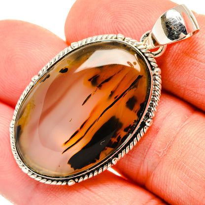 Montana Agate Pendants handcrafted by Ana Silver Co - PD30733