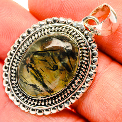 Prehnite Pendants handcrafted by Ana Silver Co - PD30734