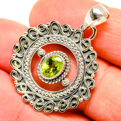 Peridot Pendants handcrafted by Ana Silver Co - PD30740