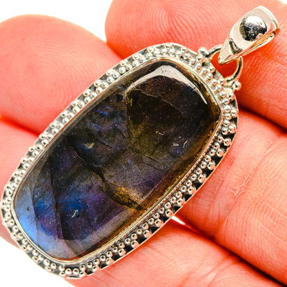 Labradorite Pendants handcrafted by Ana Silver Co - PD30754