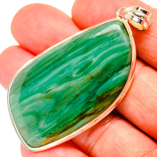 Green Jasper Pendants handcrafted by Ana Silver Co - PD30761
