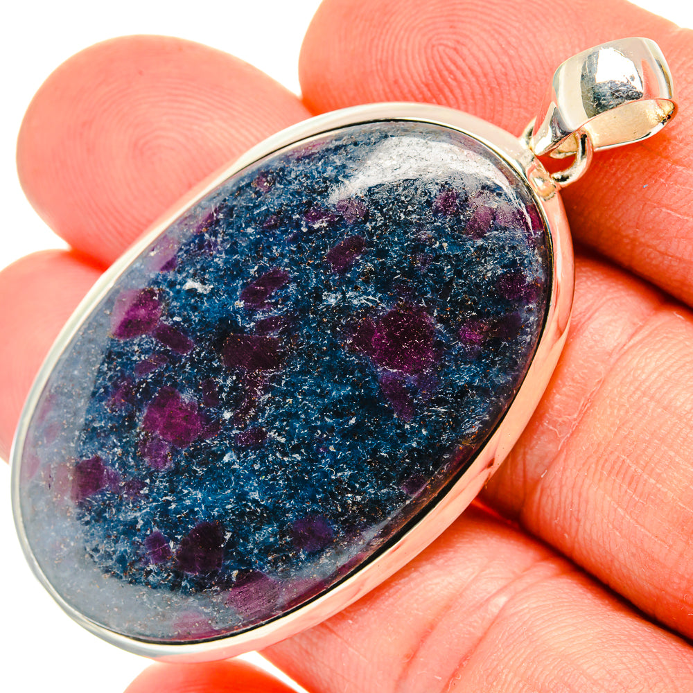 Ruby Fuchsite Pendants handcrafted by Ana Silver Co - PD30764