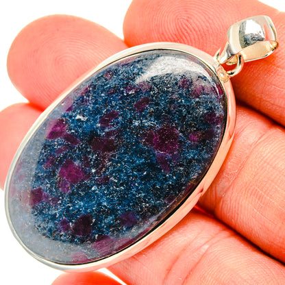Ruby Fuchsite Pendants handcrafted by Ana Silver Co - PD30764