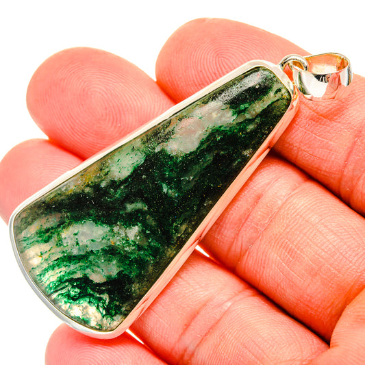 Green Aventurine Pendants handcrafted by Ana Silver Co - PD30767