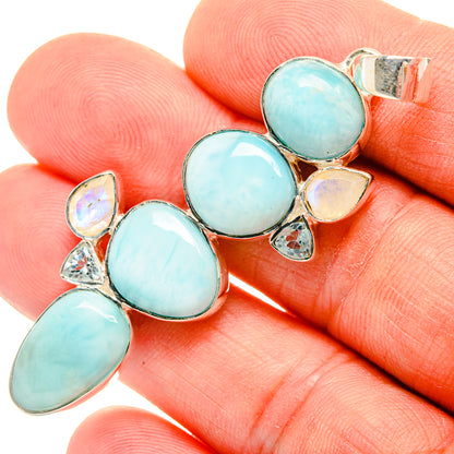 Larimar Pendants handcrafted by Ana Silver Co - PD30769