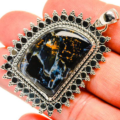 Pietersite Pendants handcrafted by Ana Silver Co - PD30776