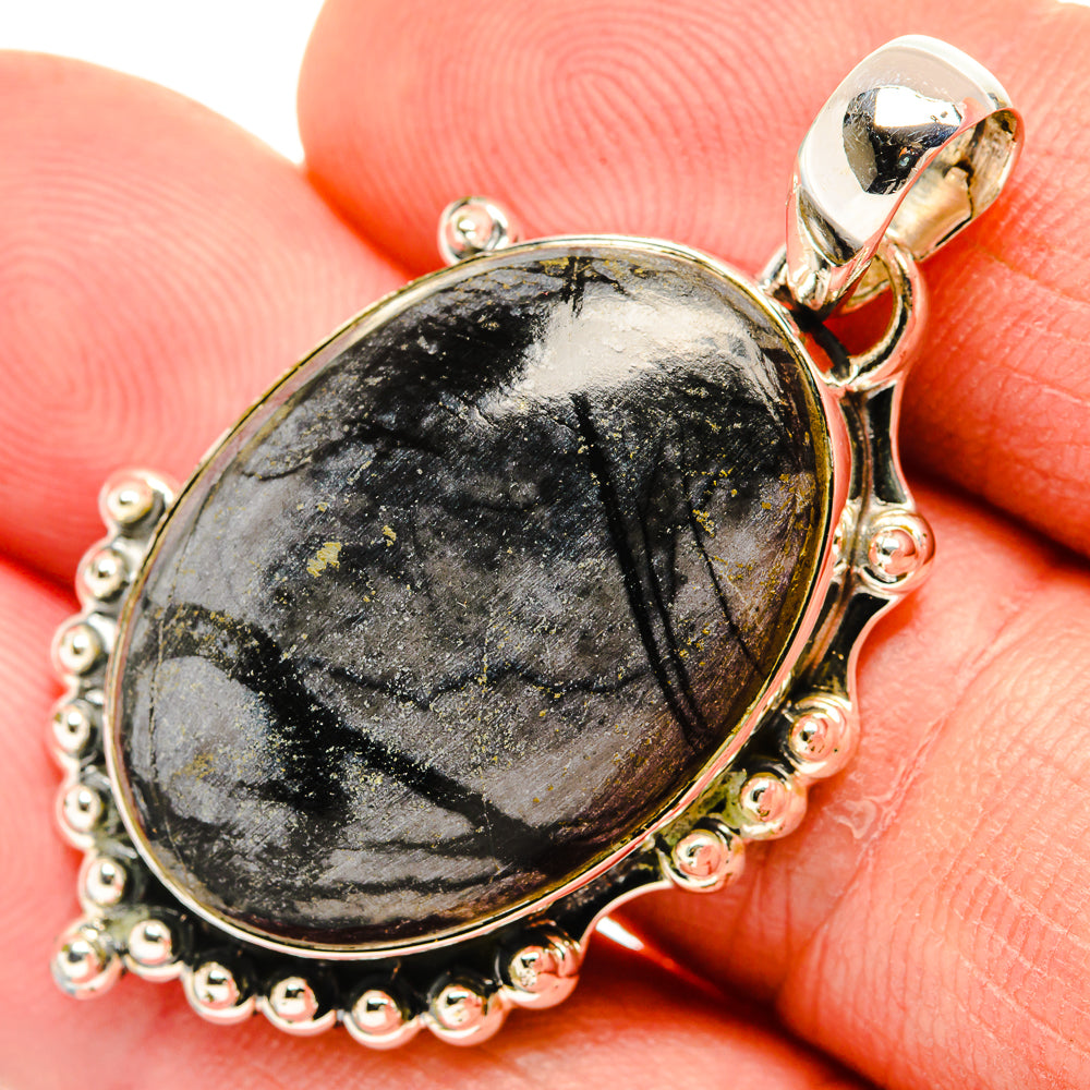 Picasso Jasper Pendants handcrafted by Ana Silver Co - PD30817
