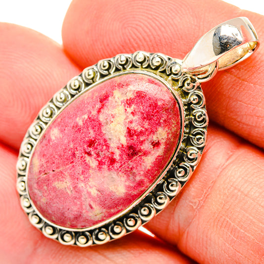 Thulite Pendants handcrafted by Ana Silver Co - PD30818
