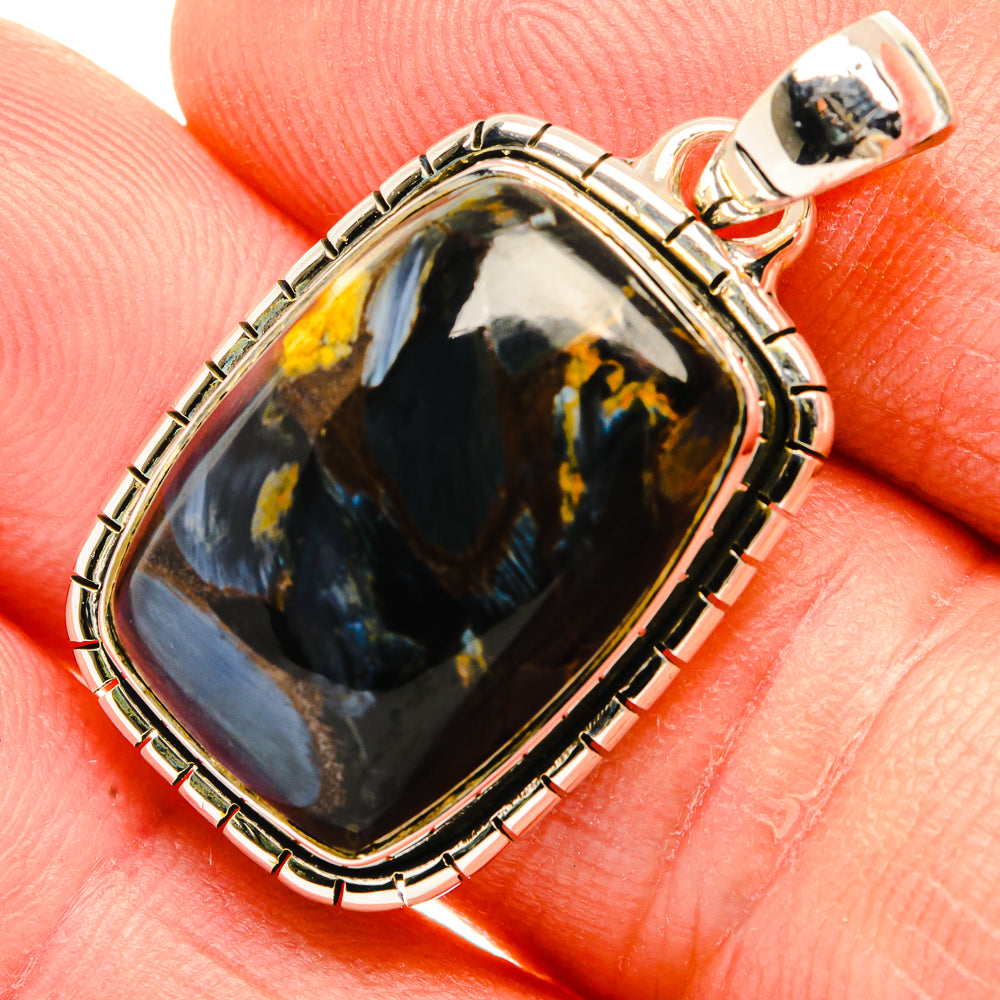 Pietersite Pendants handcrafted by Ana Silver Co - PD30828