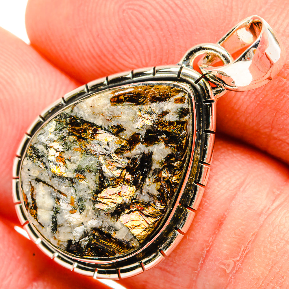 Astrophyllite Pendants handcrafted by Ana Silver Co - PD30836