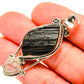 Black Tourmaline Pendants handcrafted by Ana Silver Co - PD30847