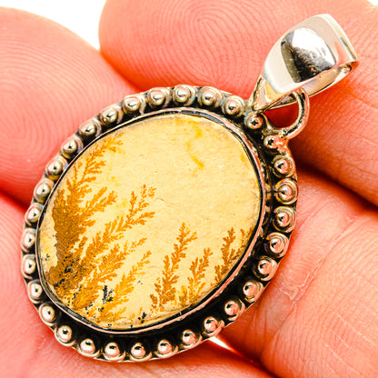 Germany Psilomelane Dendrite Pendants handcrafted by Ana Silver Co - PD30854
