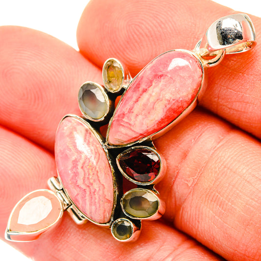 Rhodochrosite Pendants handcrafted by Ana Silver Co - PD30868
