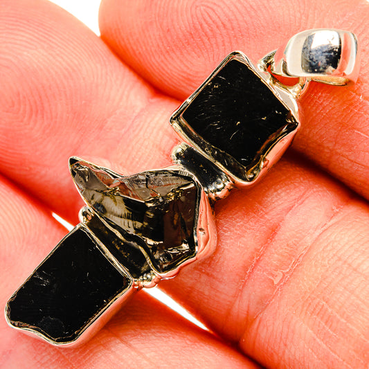 Shungite Pendants handcrafted by Ana Silver Co - PD30872