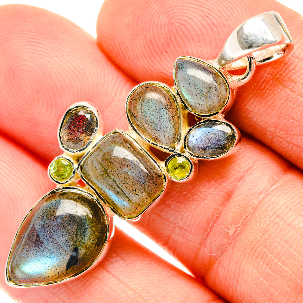 Labradorite Pendants handcrafted by Ana Silver Co - PD30891