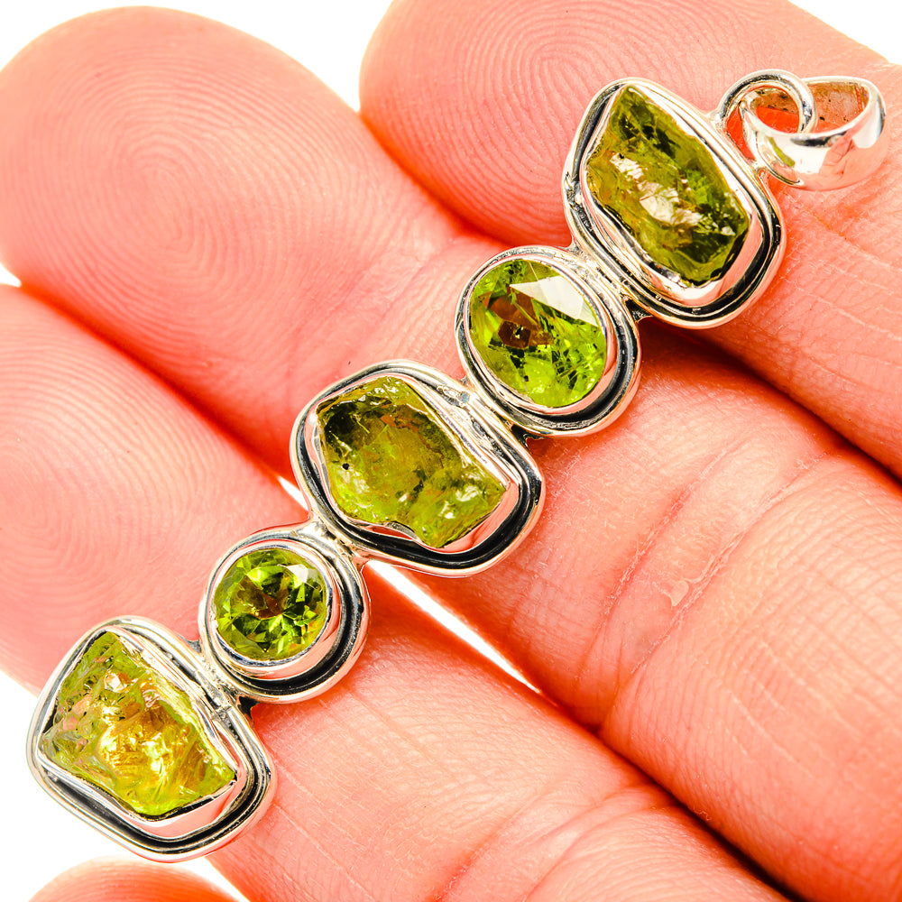 Peridot Pendants handcrafted by Ana Silver Co - PD30904