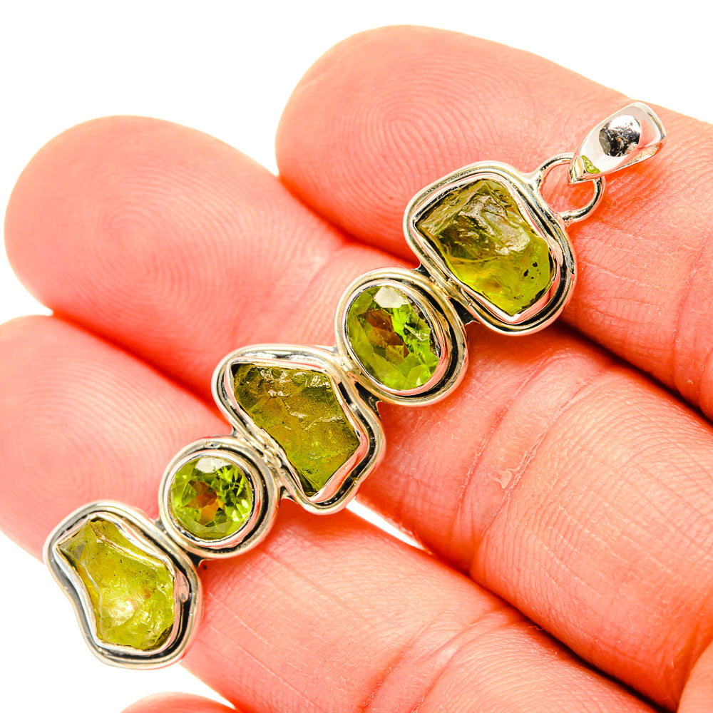 Peridot Pendants handcrafted by Ana Silver Co - PD30906
